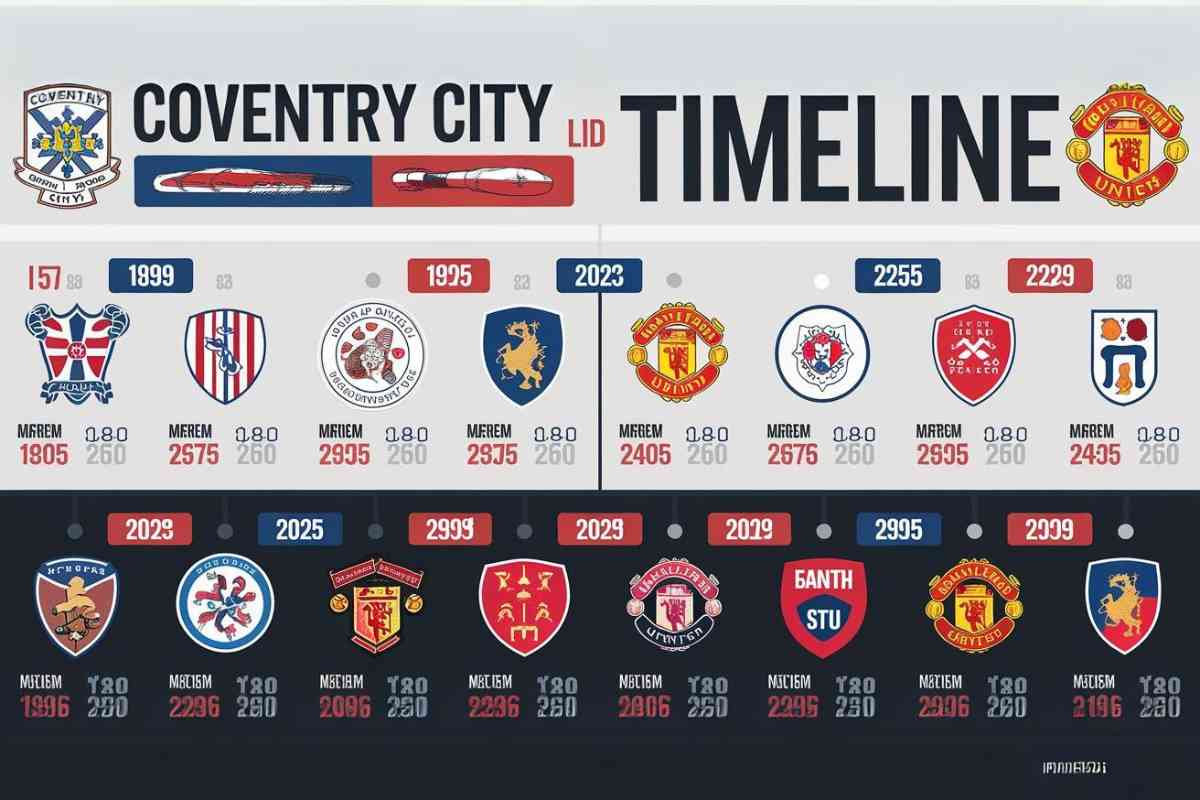 Coventry City F.C. Vs Man United Timeline