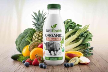 WellHealthOrganic Buffalo Milk Tag