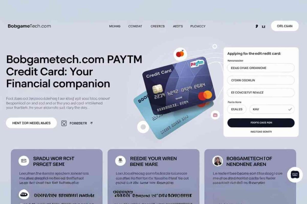 Bobgametech.com Paytm Credit Card