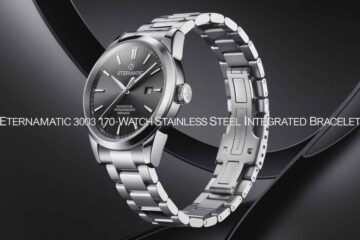 Eternamatic 3003 170-t Watch Stainless Steel Integrated Bracelet