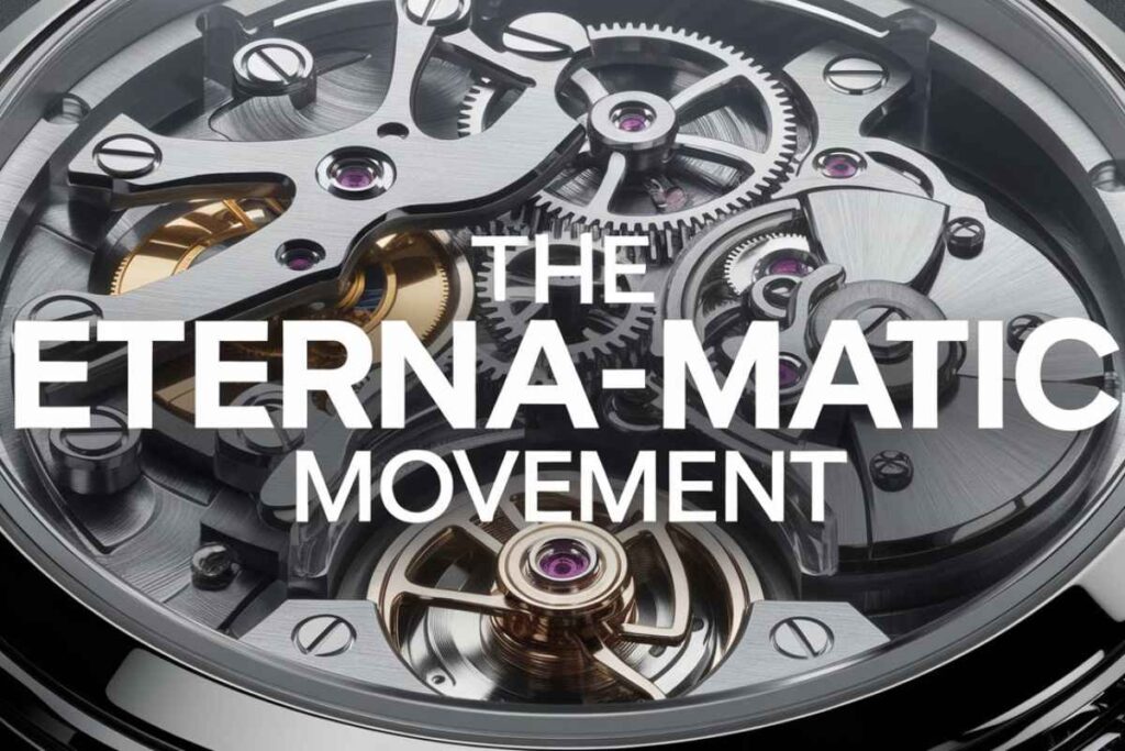 Eternamatic 3003 170-t Watch Stainless Steel Integrated Bracelet
