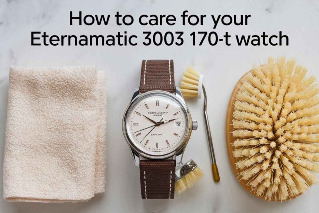 Eternamatic 3003 170-t Watch Stainless Steel Integrated Bracelet
