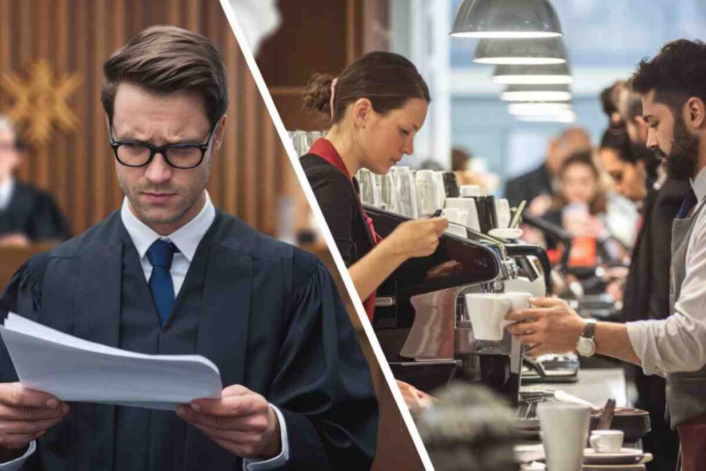 Barrister or Barista NYT
