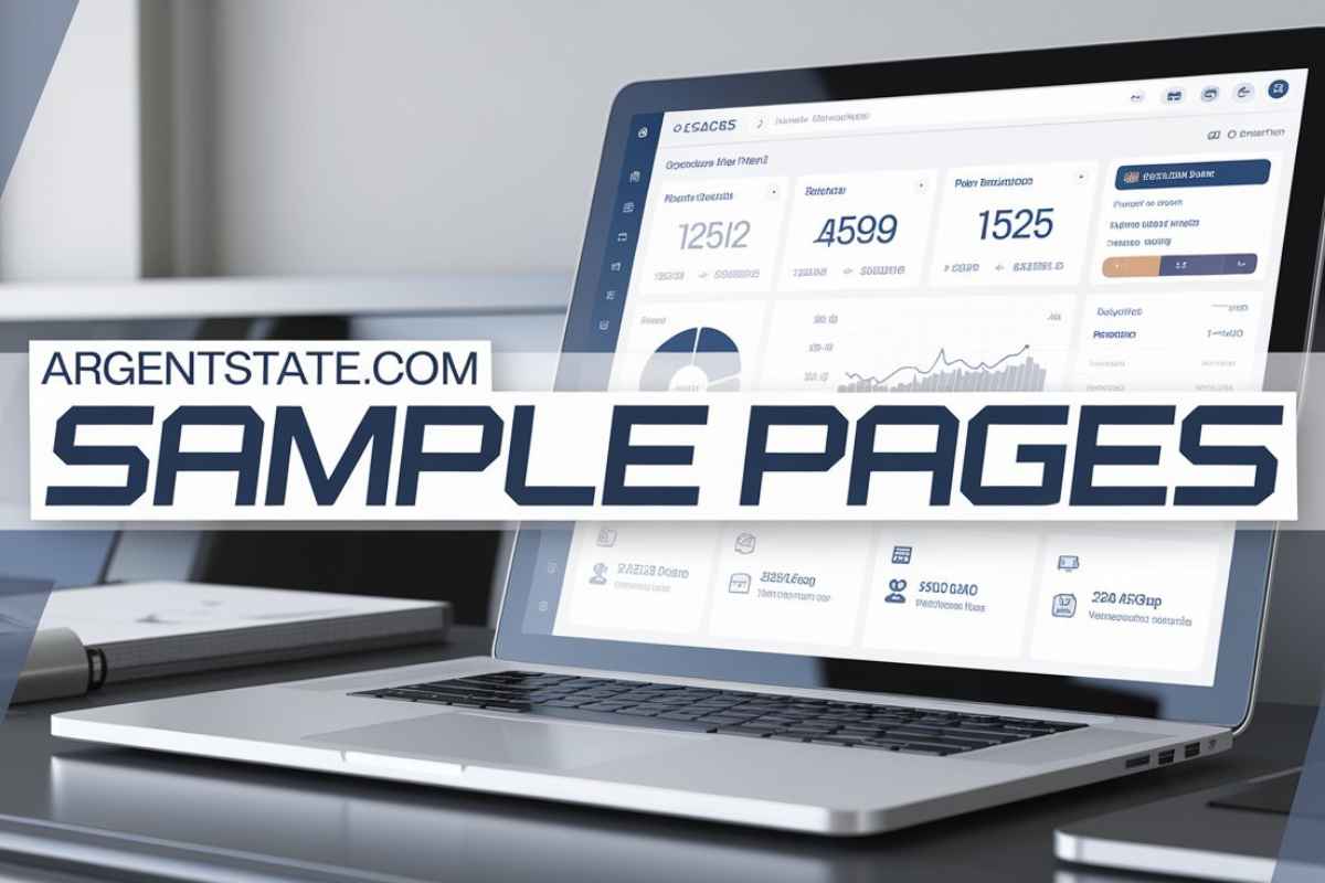 ArgentState.com Sample Pages