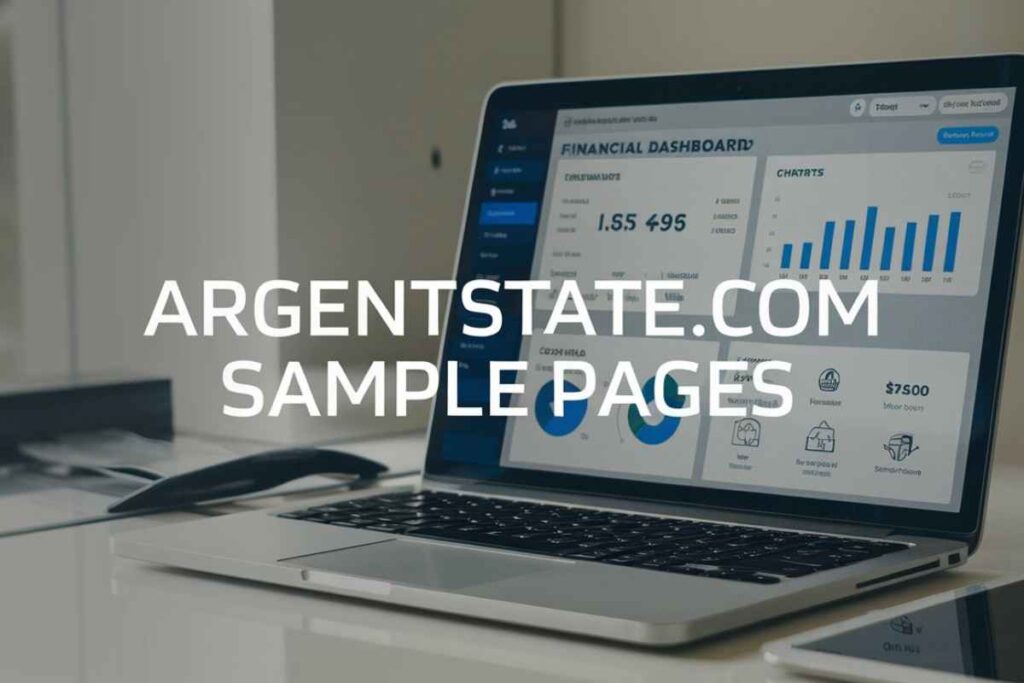 ArgentState.com Sample Pages