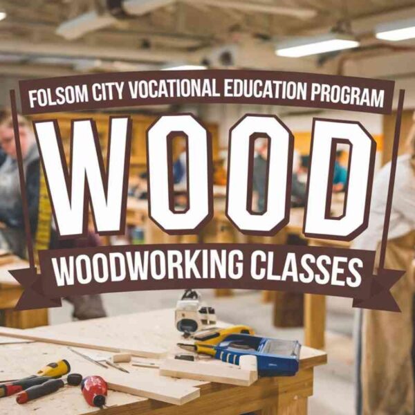 Folsom City Vocational Education Program Wood Woodworking Classes