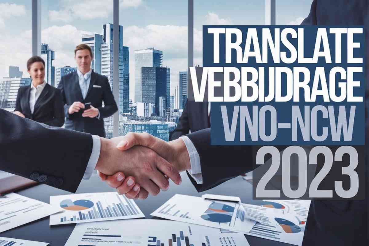 Translate Verbondsbijdrage VNO-NCW 2023