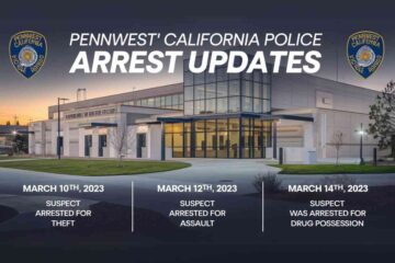 Pennwest california police arrest