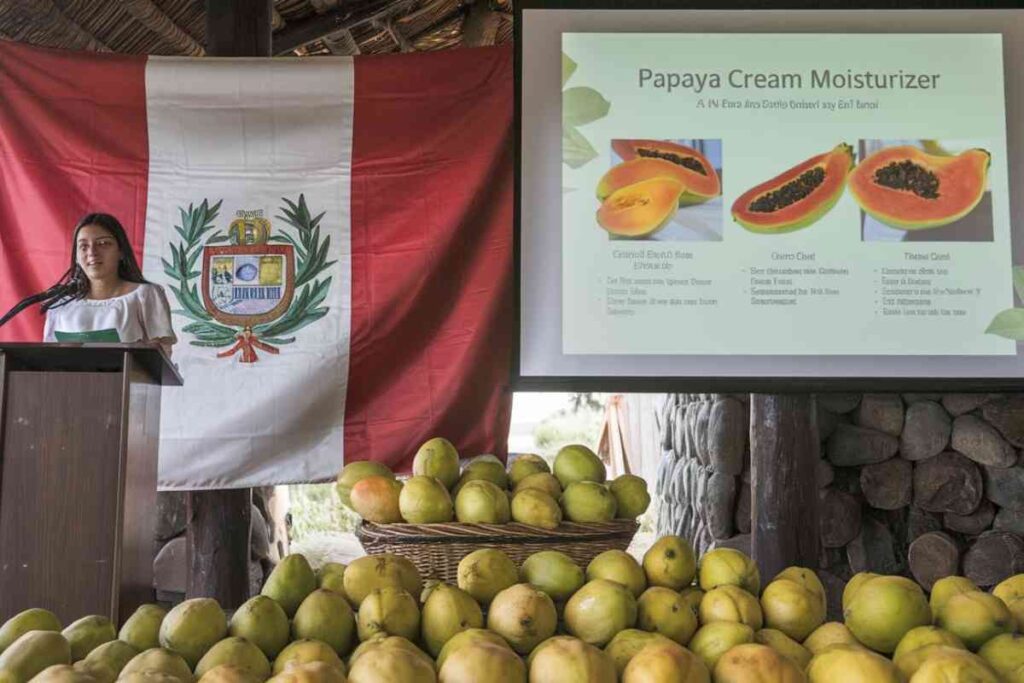 Crema hidratante de papaya en peru tesis doctoral