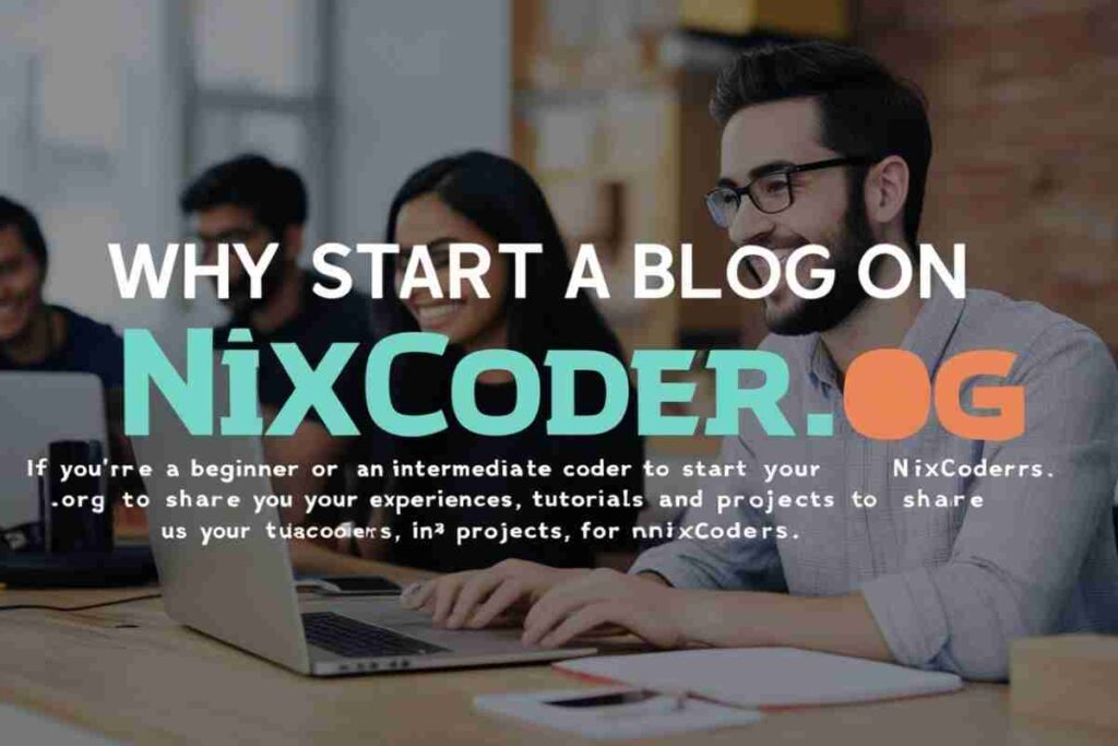 Start NixCoders.org Blog